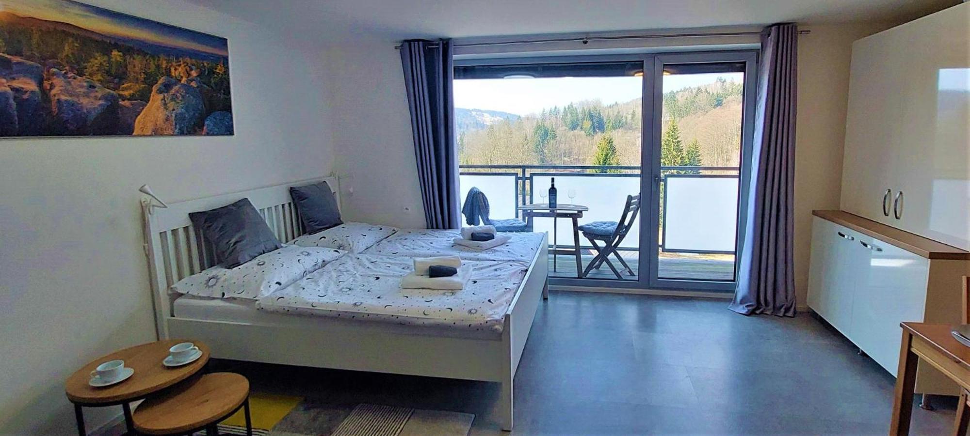 Apartman Na Kraji Lesa Янов над Нисоу Екстериор снимка