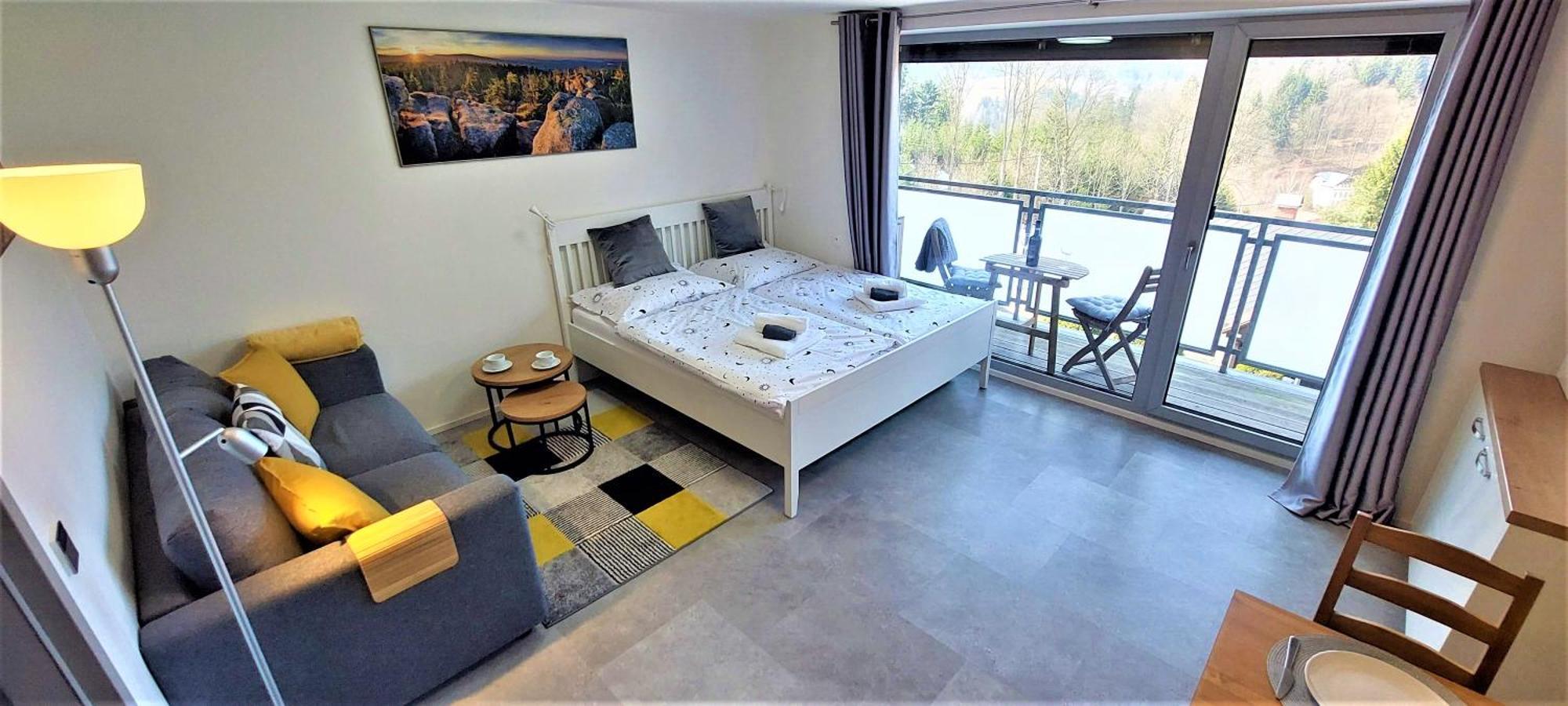 Apartman Na Kraji Lesa Янов над Нисоу Екстериор снимка